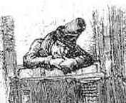 Quilp as illustrated by Phiz for The Old Curiosity Shop by Charles Dickens